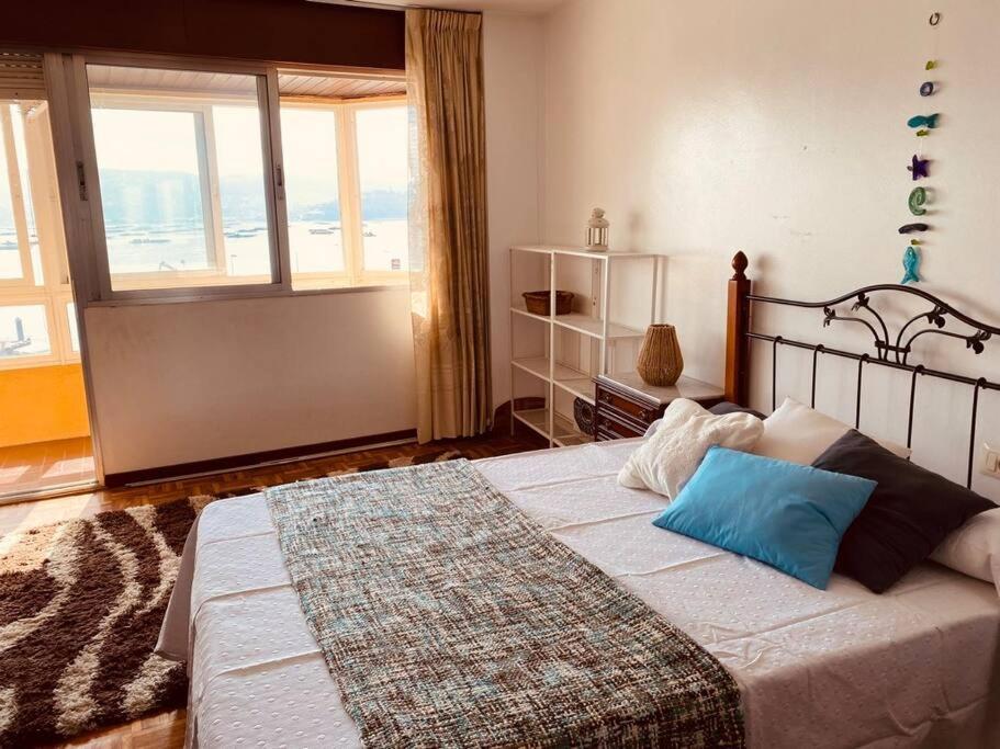 Disfruta Del Mar Y La Brisa Marina - Xanela Ao Mar Apartman Moaña Kültér fotó